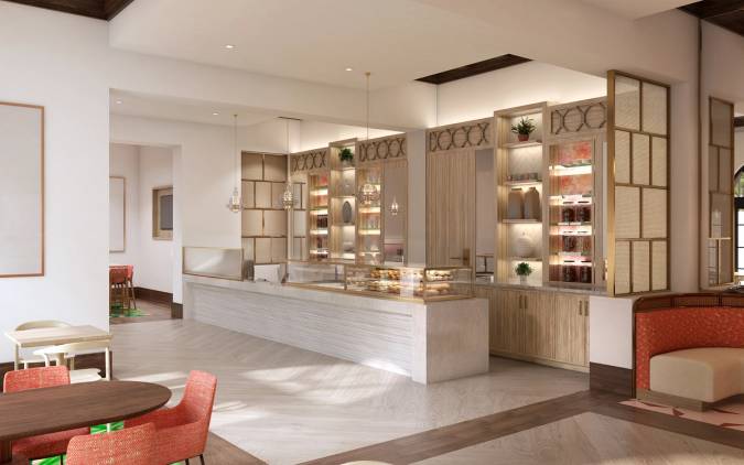 Alfond Inn rendering of new cafe