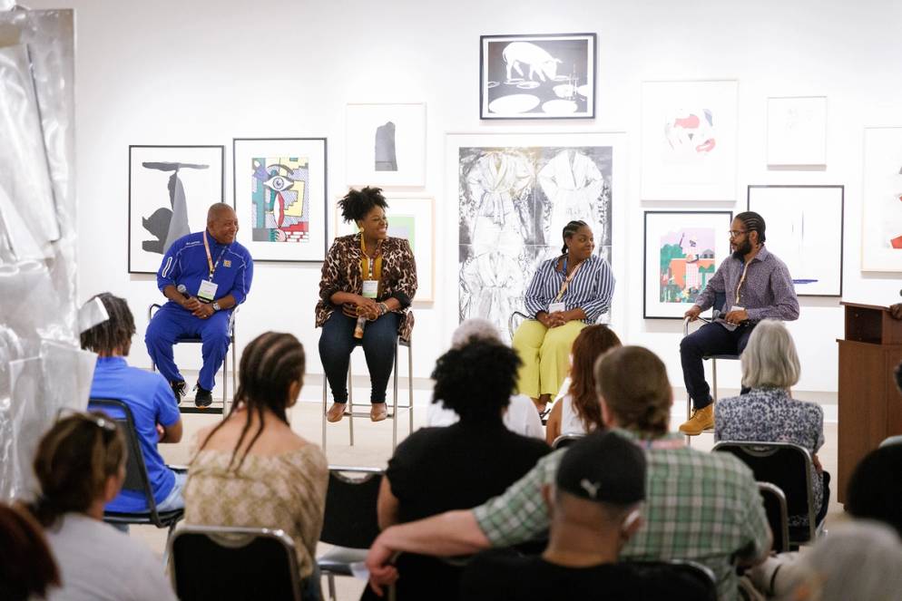 Panel of Black Rollins faculty and staff