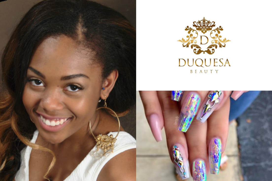 Lakala Davis interned virtually with Duquesa Beauty