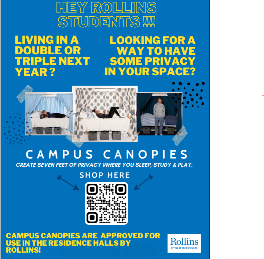 Campus Canopies Flyer
