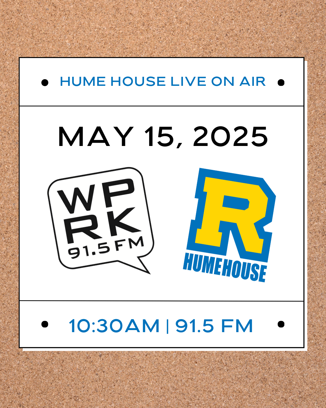 flyer for cdc and wprk event