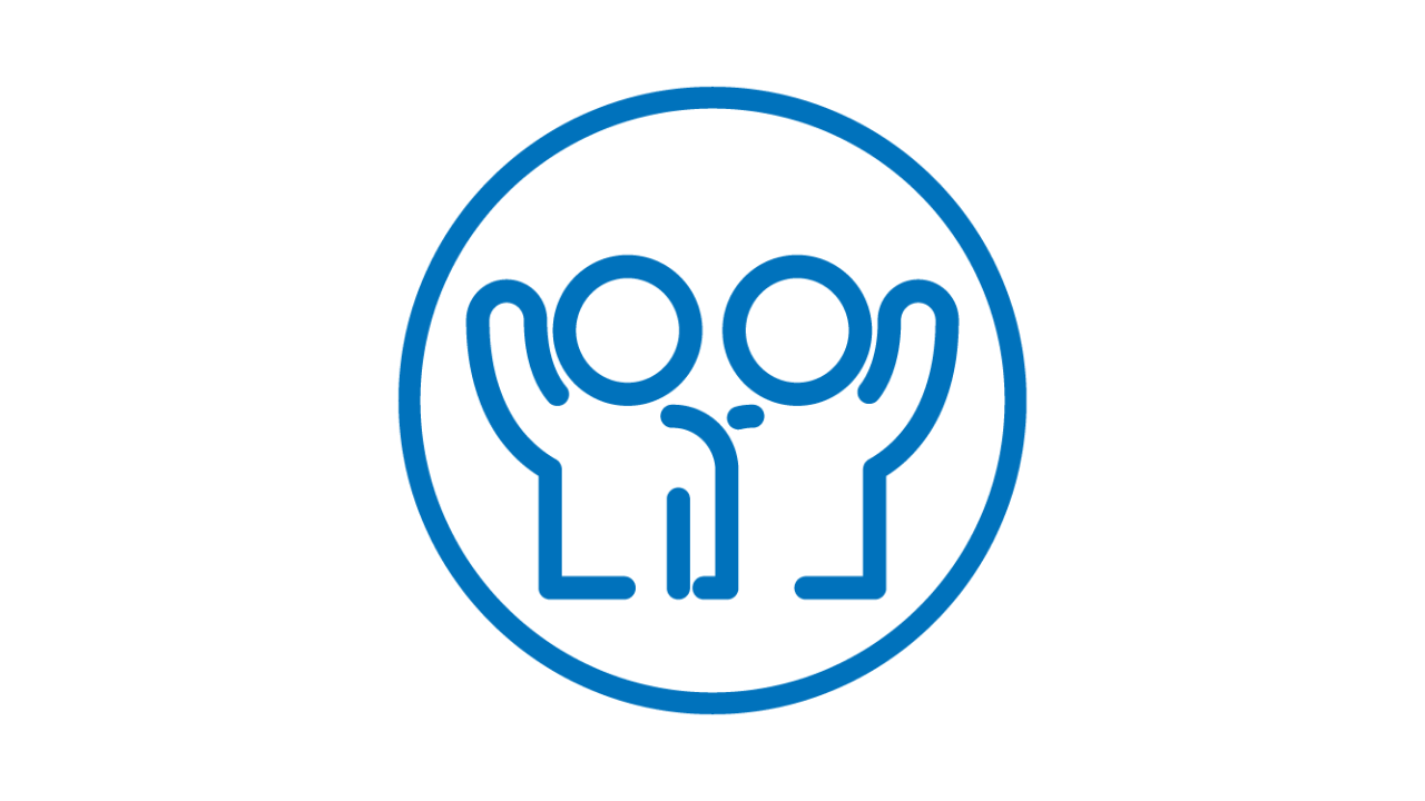 Two People Holding Each Other Icon