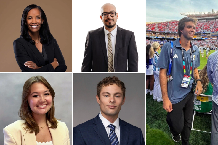 Collage of Rollins alumni.