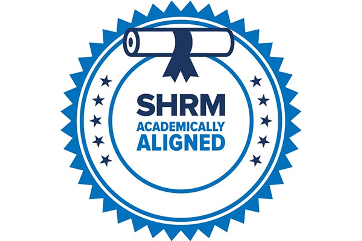 Logo for SHRM's academically aligned programs