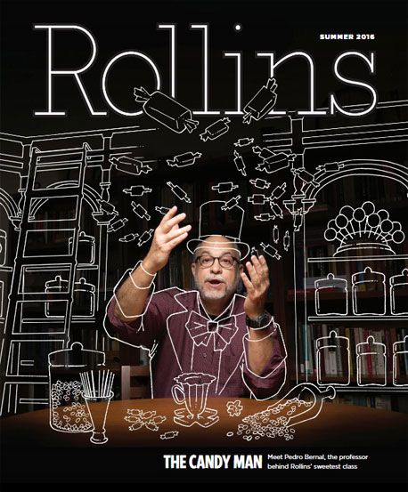 Cover of Summer 2016 Rollins magazine