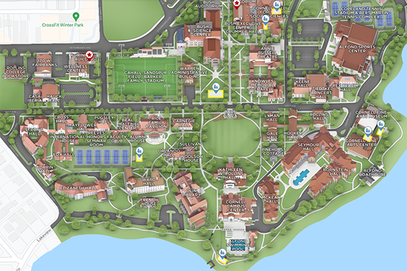 Maps College Rector Campus Map