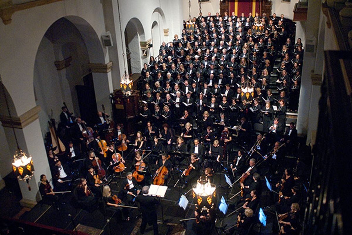 Bach Festival performs at the Knowles Memorial Chapel