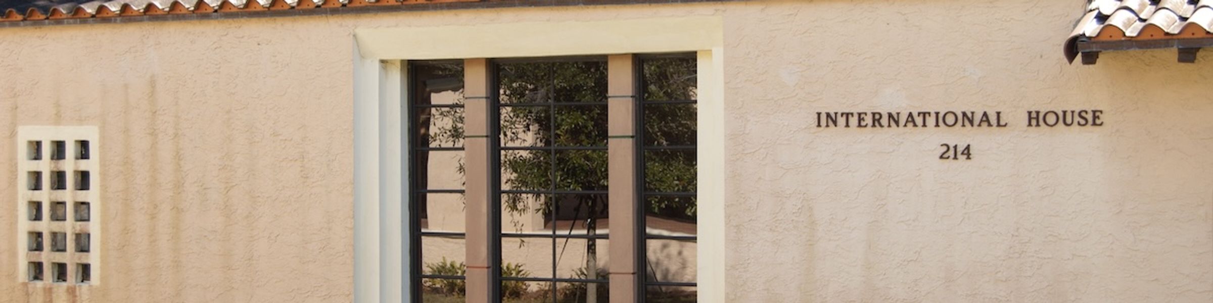 The exterior of the International House at Rollins College.