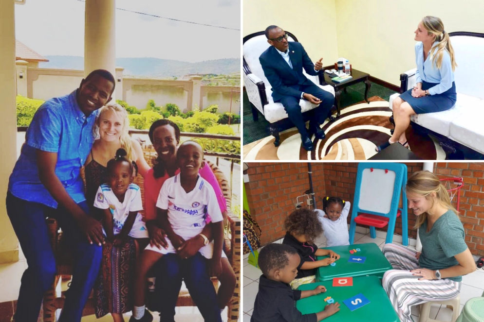 Scenes from a student's study abroad experience in Rwanda.