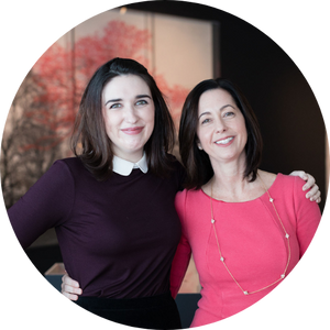 Rebecca Charbonneau and Kim Dennis