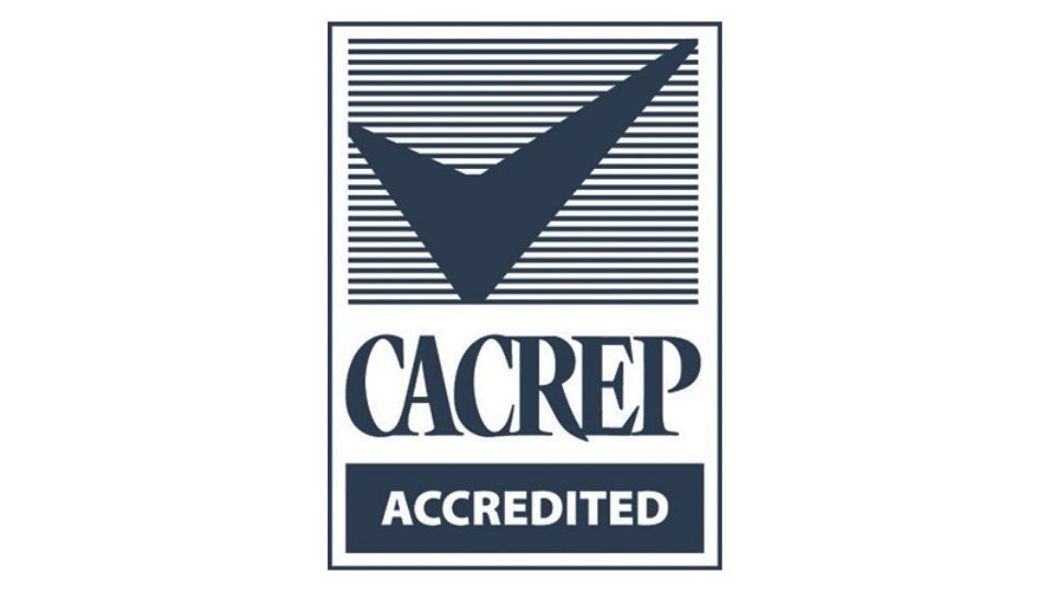 CACREP accredited badge