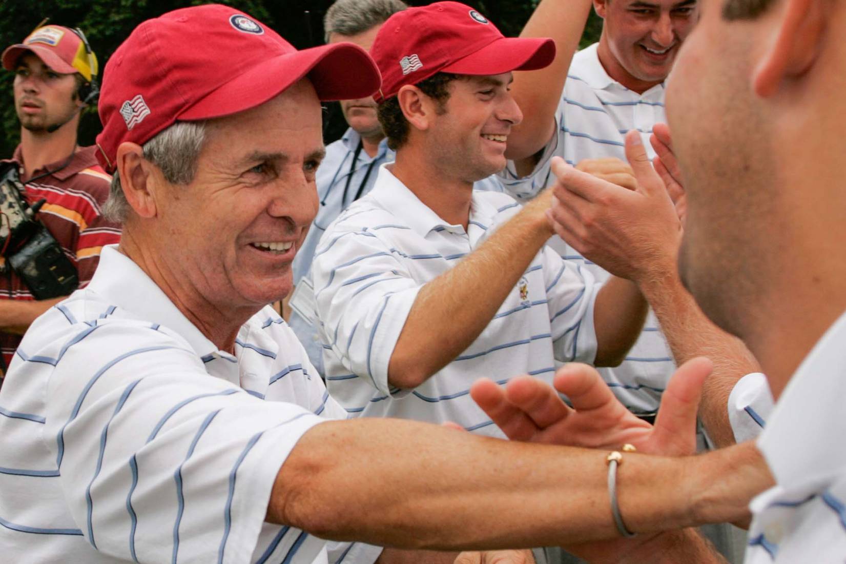 Bob Lewis ’67 ’69MBA during his Walker Cup win