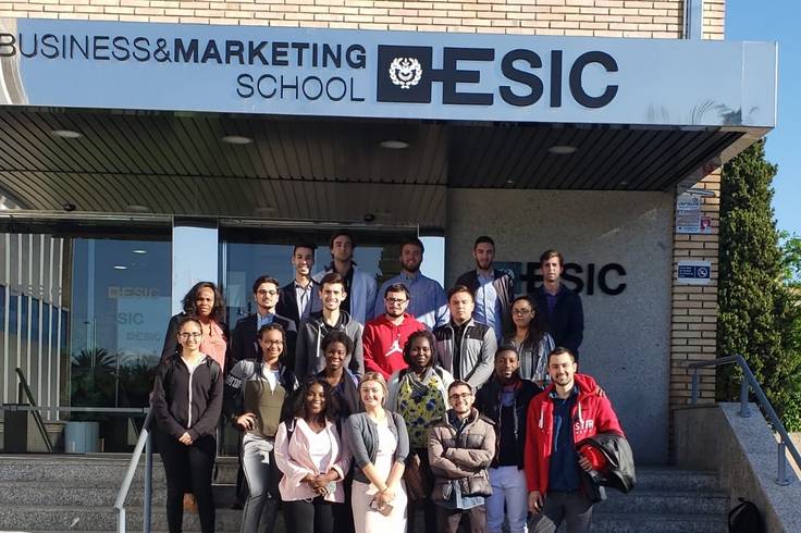 Rollins students travel internationally to learn about international business.