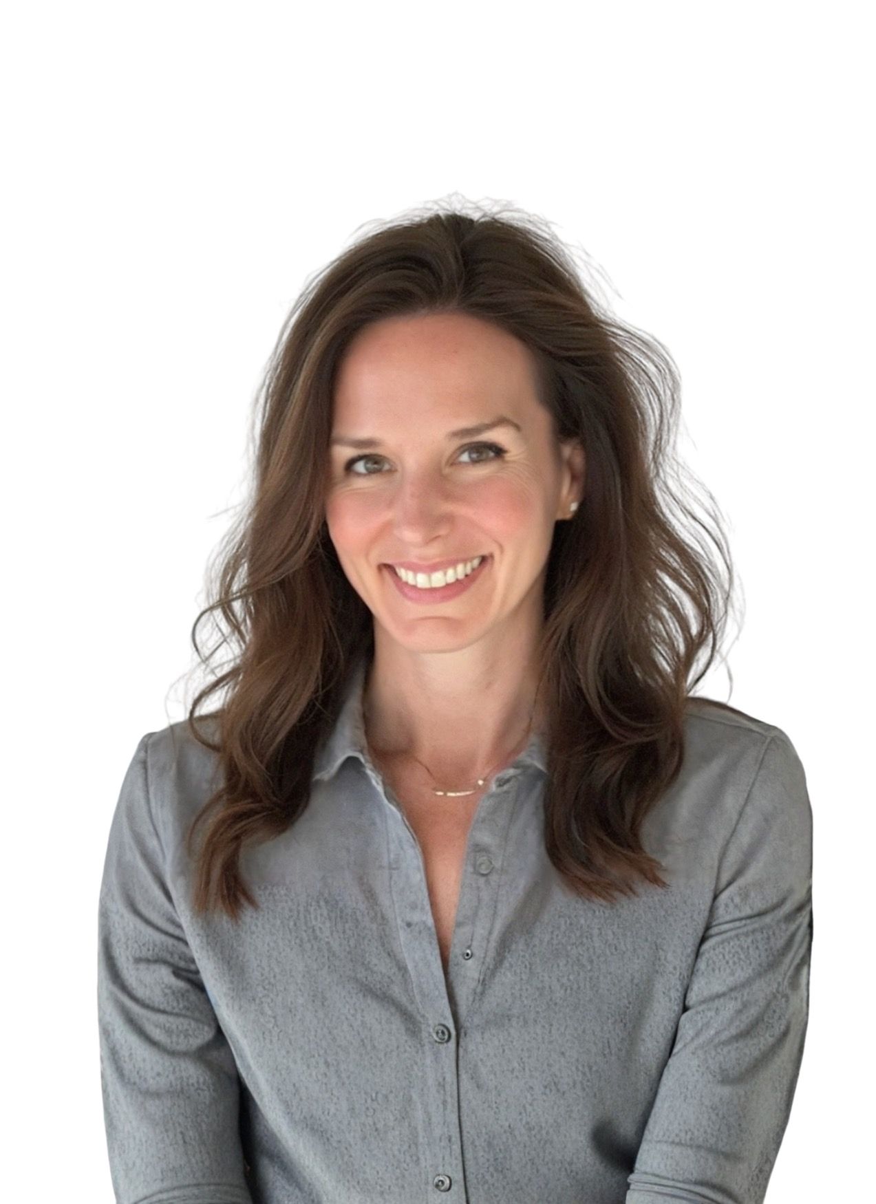 A professional portrait of Leigh de Armas DeLorenzi. 