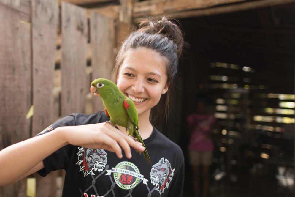 Caroline Rosendahl studying abroad in the Dominican Republic