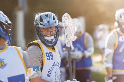 Rollins lacrosse player Ben Kopen