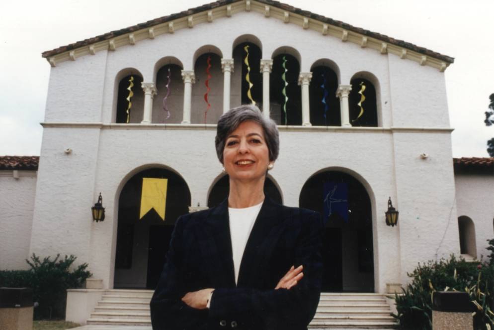 Rita Bornstein pictured at Rollins College