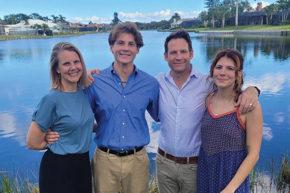 Brooke Barnett and her family