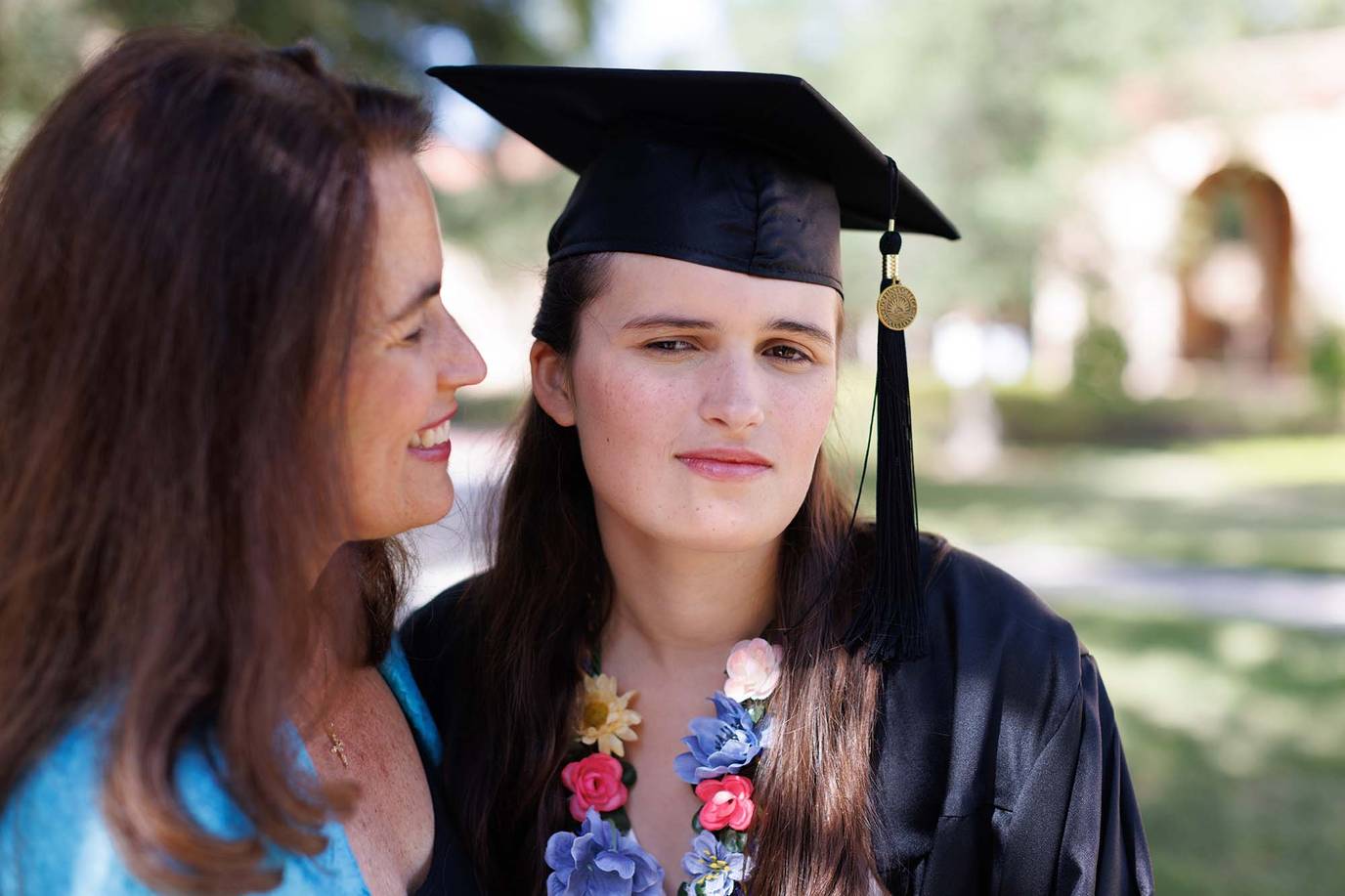 From left: Virginia Breen and her daughter Elizabeth Bonker ’22