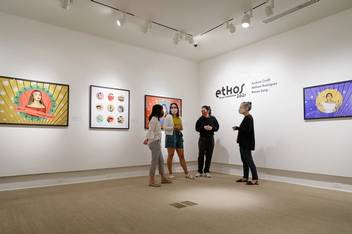 Senior art students put on an original art exhibition at Rollins’ Cornell Fine Arts Museum.