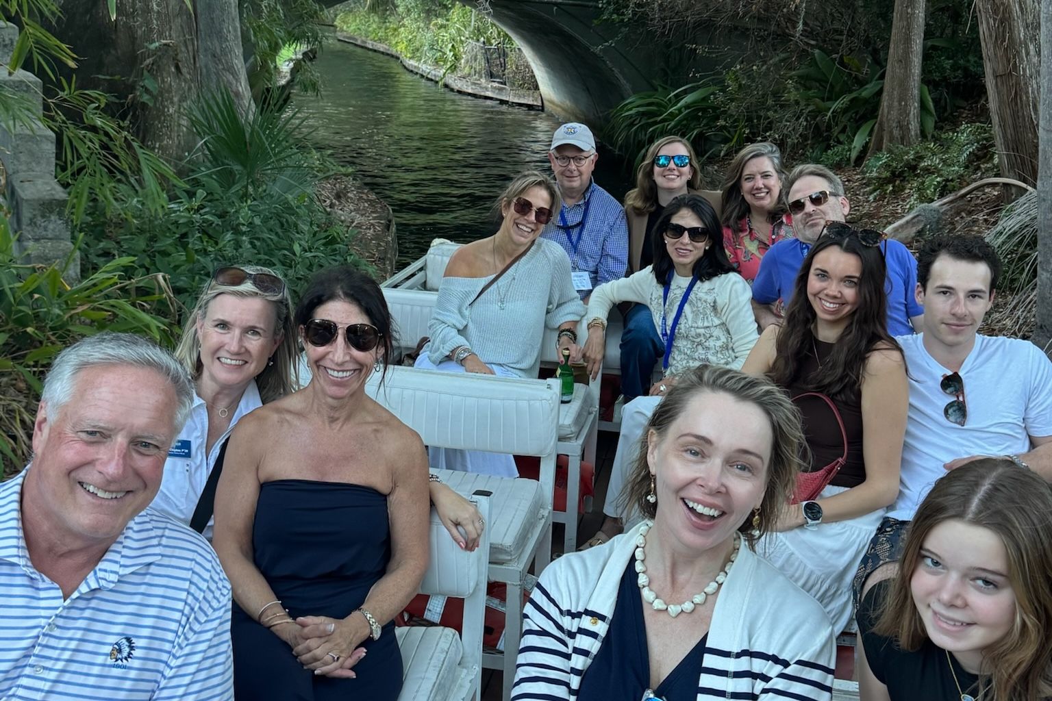 Parent and Family Council Members at an evening event.