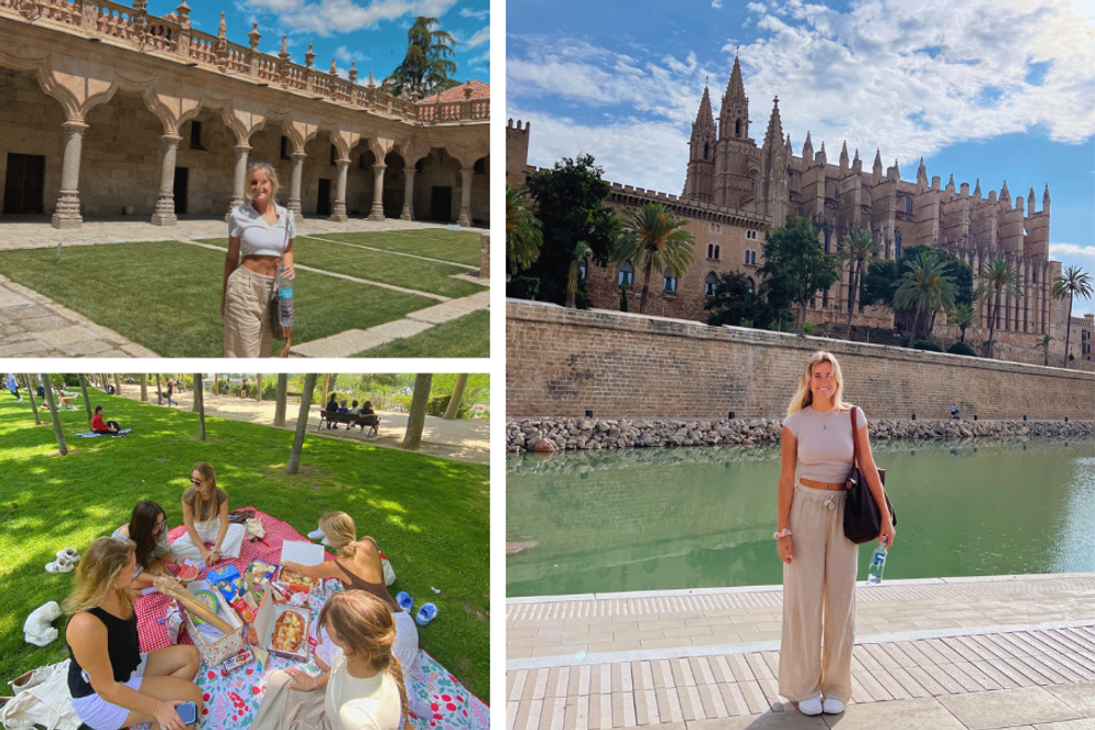 Rollins student Olivia Kurzban in Spain