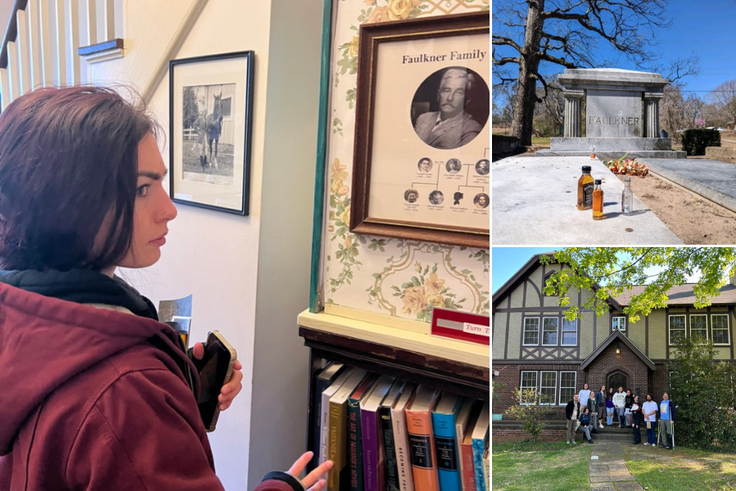 A grid of experiences on the Southern Lit Road Trip field study.