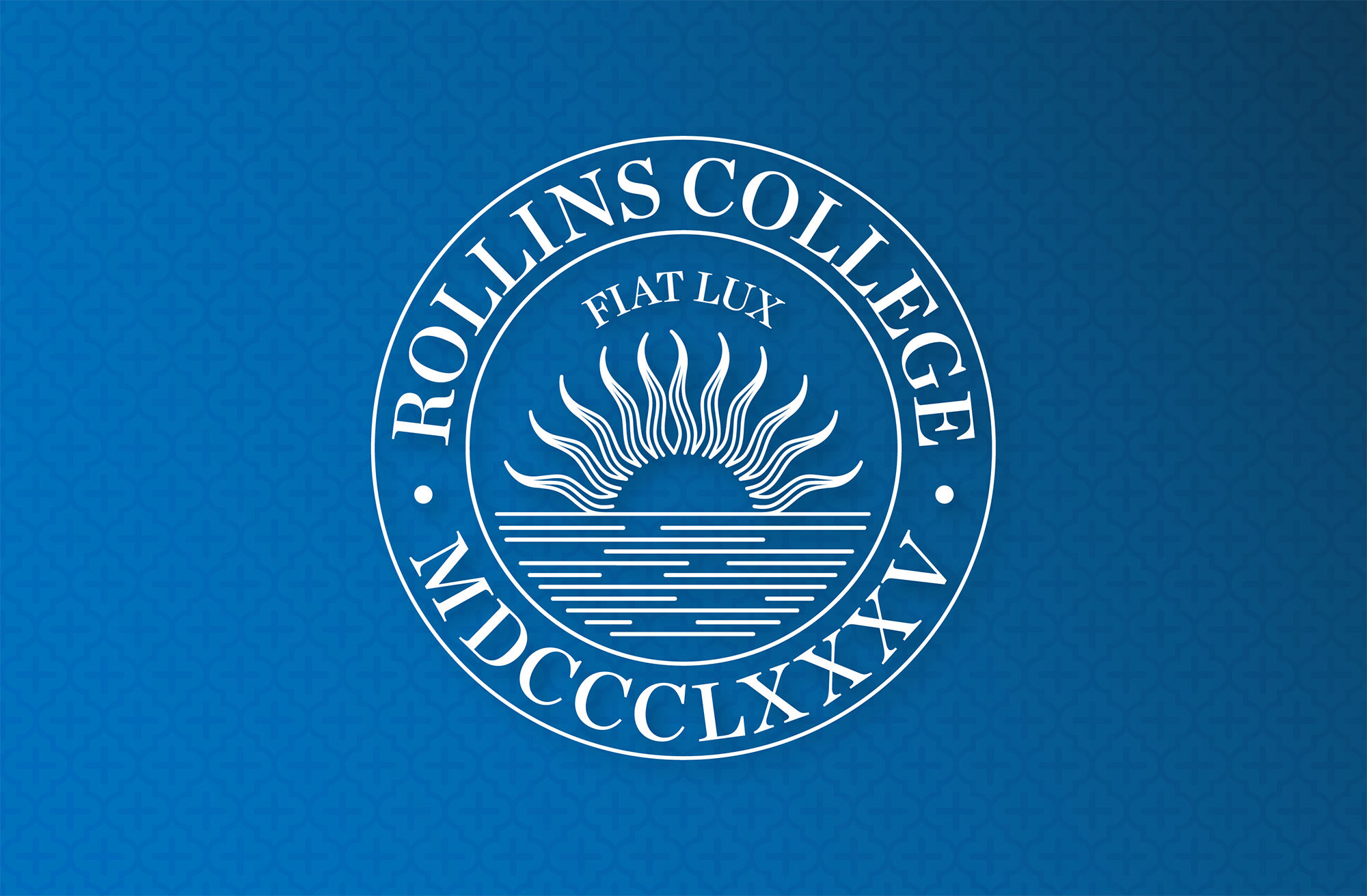 A blue graphic with white text that reads Every Voice One Vision