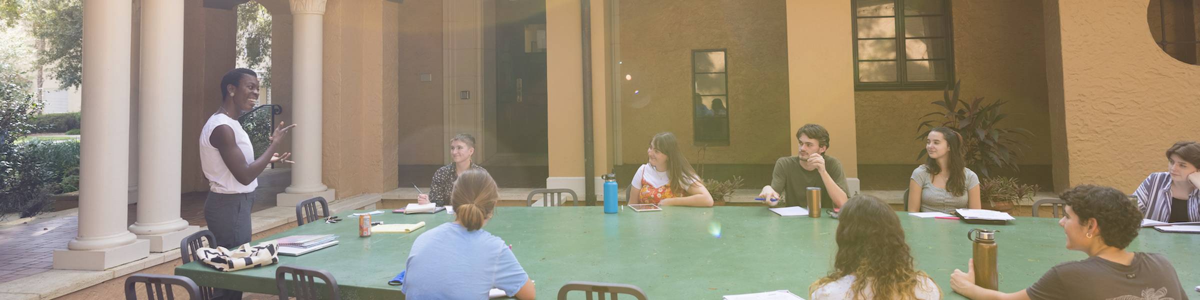 An English class in progress.