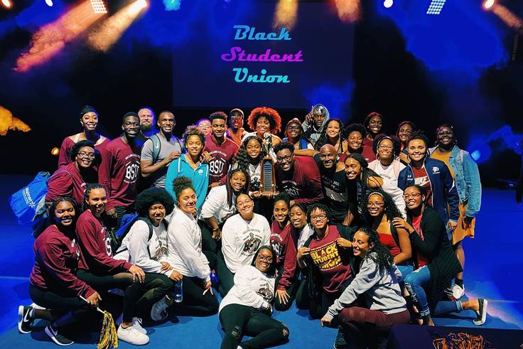 Black Student Union winning the annual Lip Sync battle at Rollins.