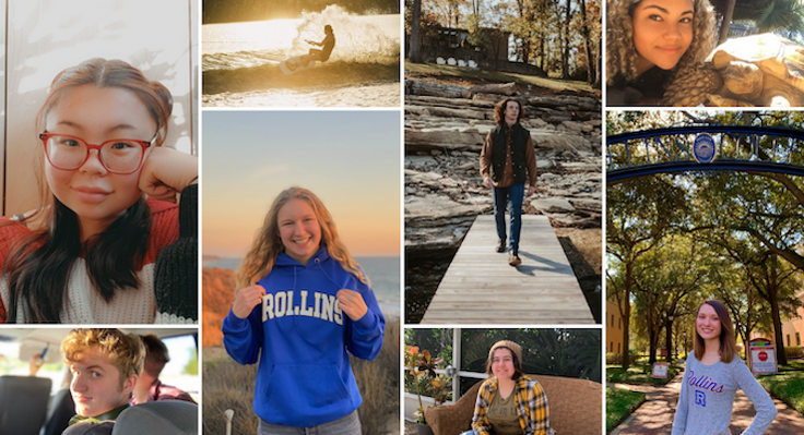 A collage of student UGC