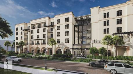 An artist rendering depicting the expansion of The Alfond Inn.