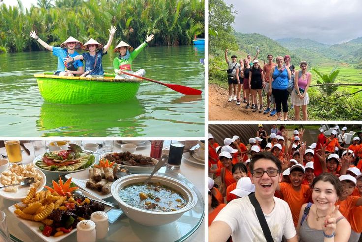 Charlie Curci ’27 on a field study in Vietnam