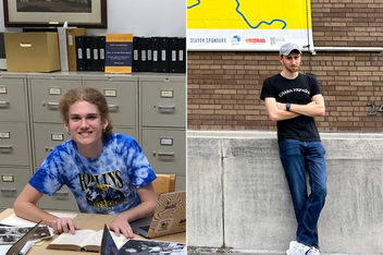 Ben Mack-Jackson ’24 and Liam King ’24