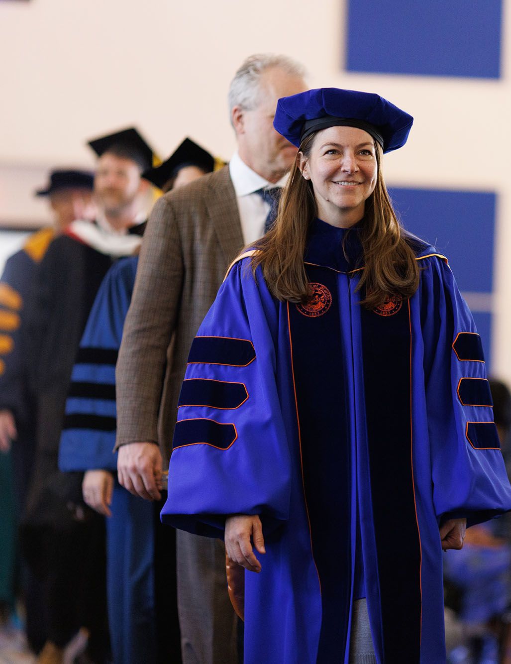 MacKenzie Moon Ryan at the 2024 Phi Beta Kappa induction ceremony. 
