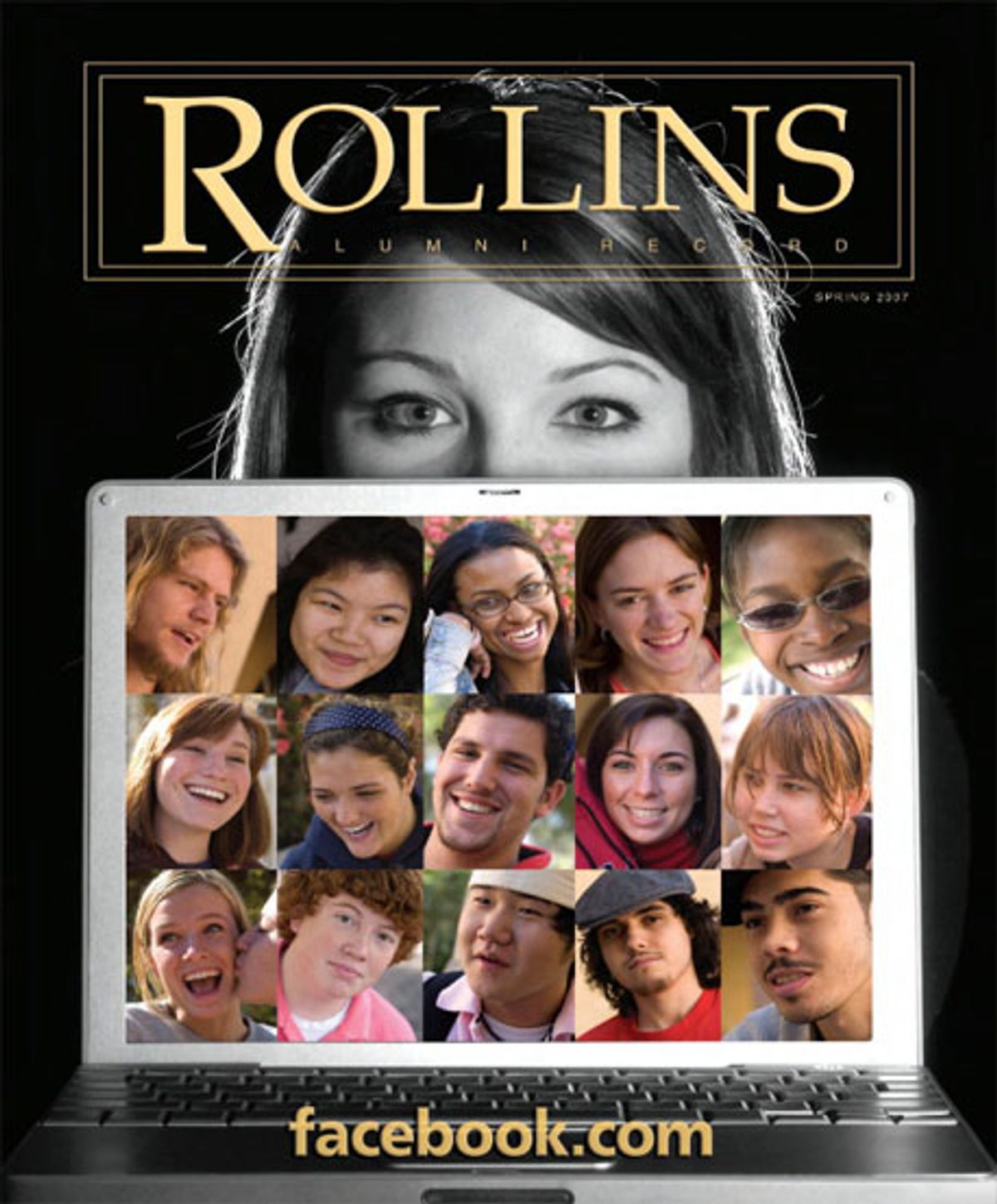 Cover of Spring 2007 Rollins magazine