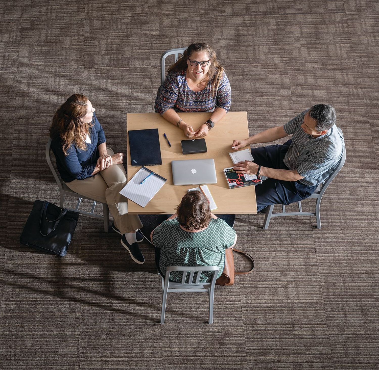 A Rollins profesor in the classroom