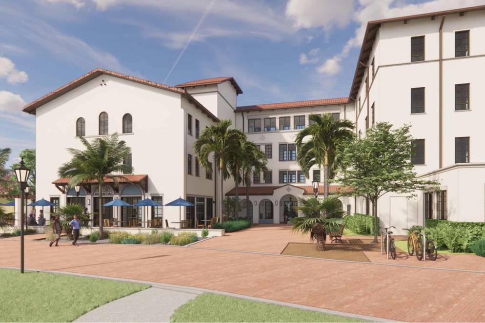 Rendering of East End Neighborhood exterior