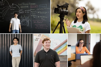 Colin Kelly, Renee Sang, Neny Lairet, Wyatt Deihl, and Cristina Toppin