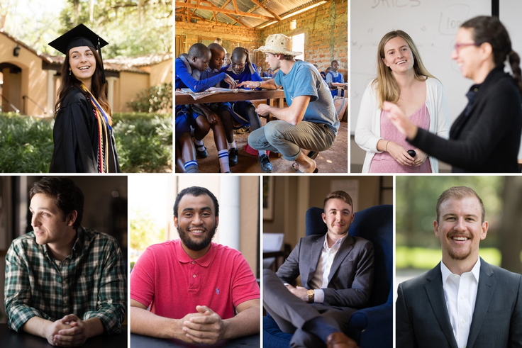Portraits of Rollins Fulbright Scholars
