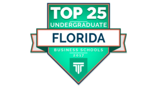 Top 25 Undergraduate Florida Business Schools 2017