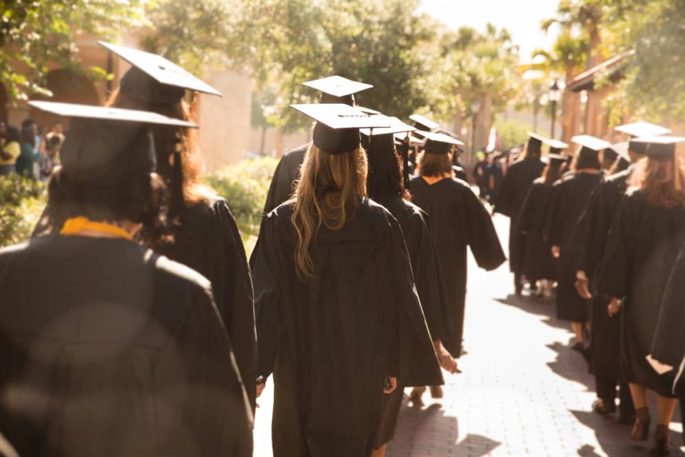 Rollins commencement ceremony