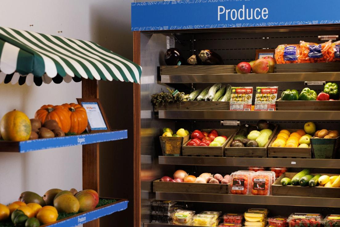 Selection of produce at Fox Lodge Grill