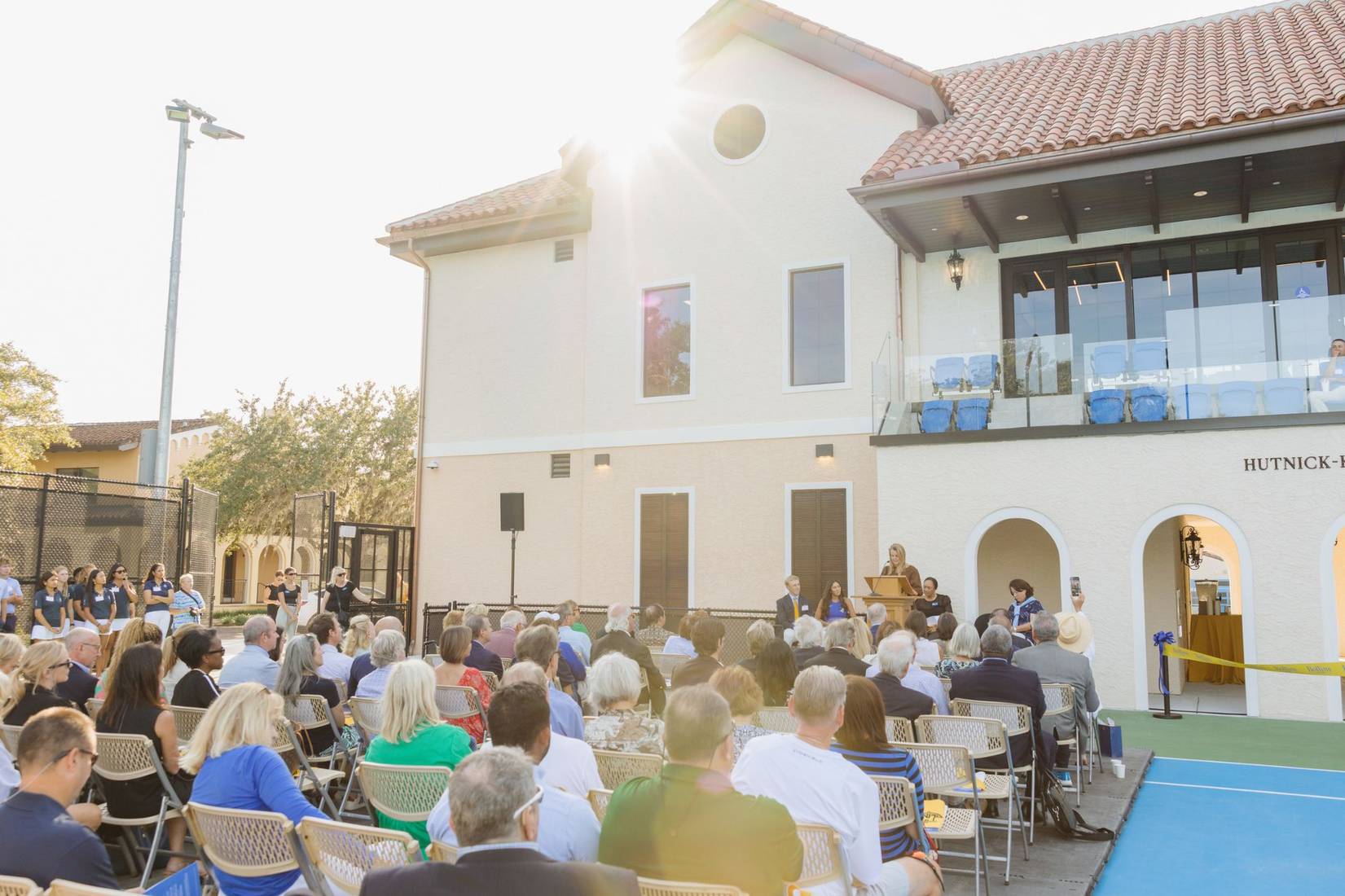 Tennis & Golf Center opening ceremony