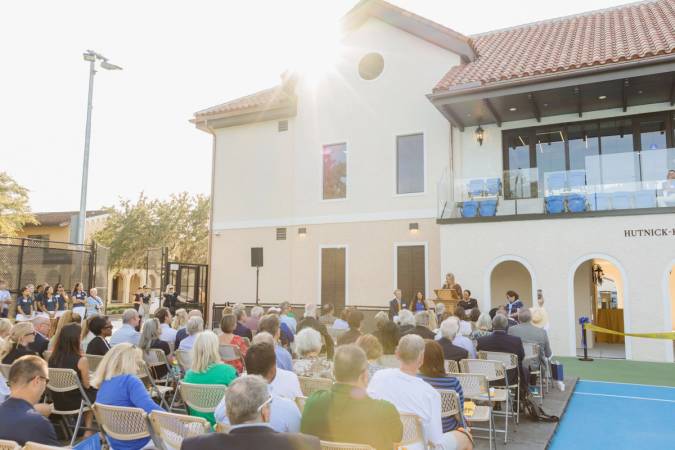 Tennis & Golf Center opening ceremony