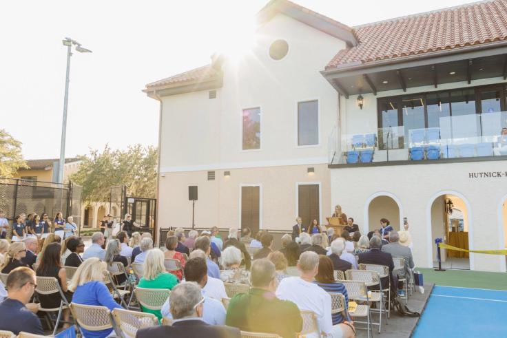 Tennis & Golf Center opening ceremony