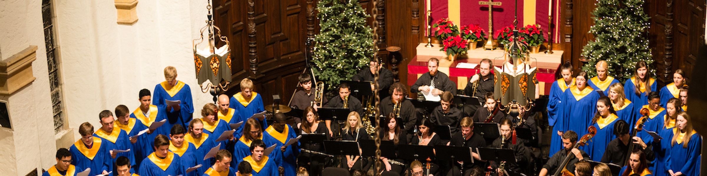 The Rollins College Christmas Vespers performance.