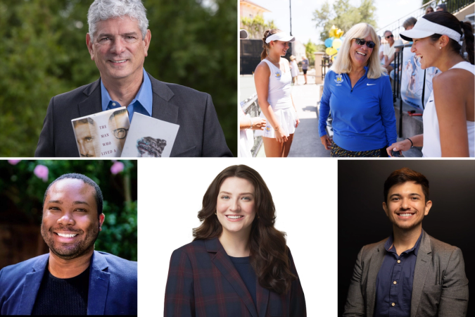 A grid of Rollins alumni