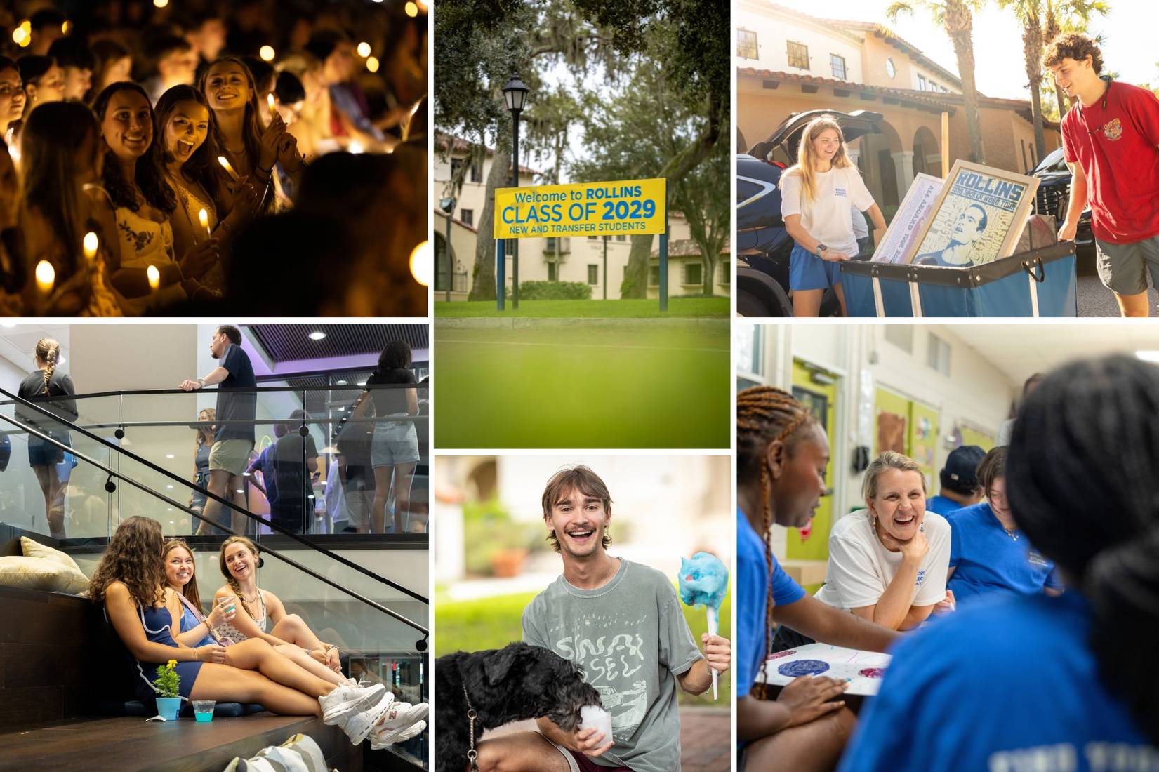 Welcome Week 2025 collage of images