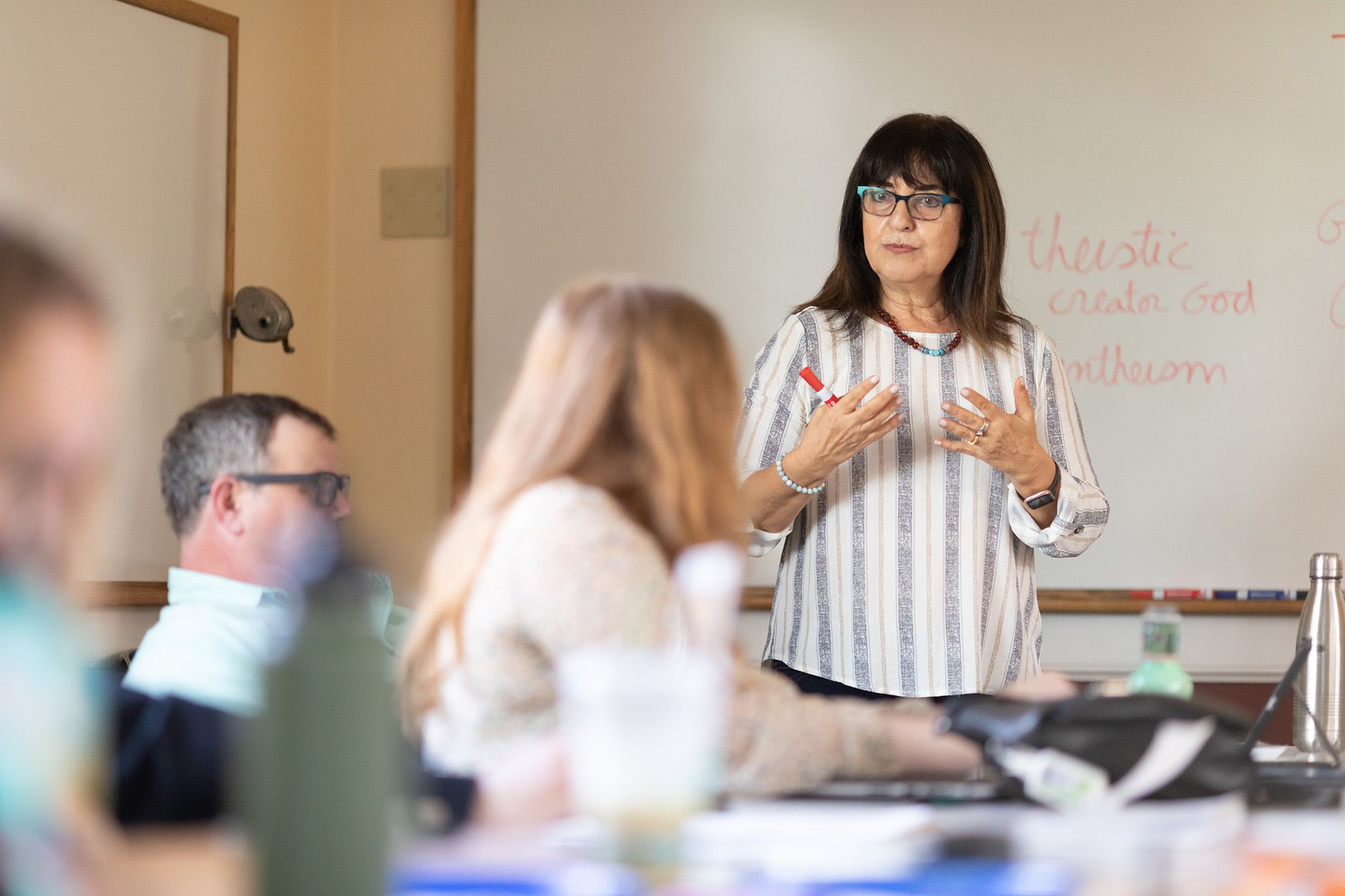 Religious studies professor Yudit Greenberg teaches course in Jewish studies.